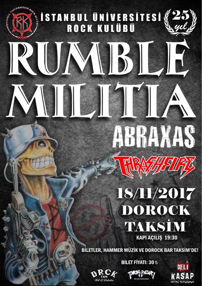 İÜ Rock kulübünden yılın değil; yirmi beş yılın konseri!