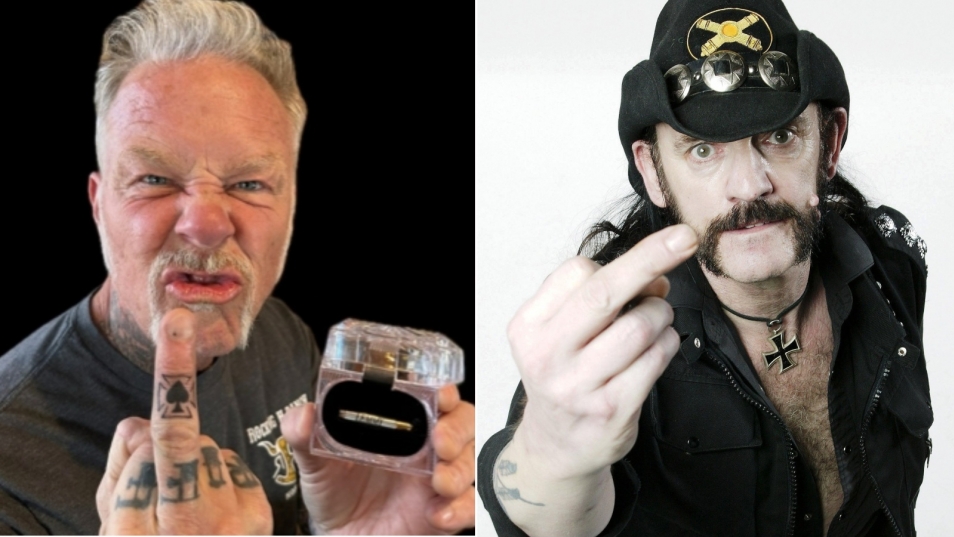 Metallica’nın James Hetfield’ı, Motörhead’den Lemmy’nin küllerini dövme yaptırdı!