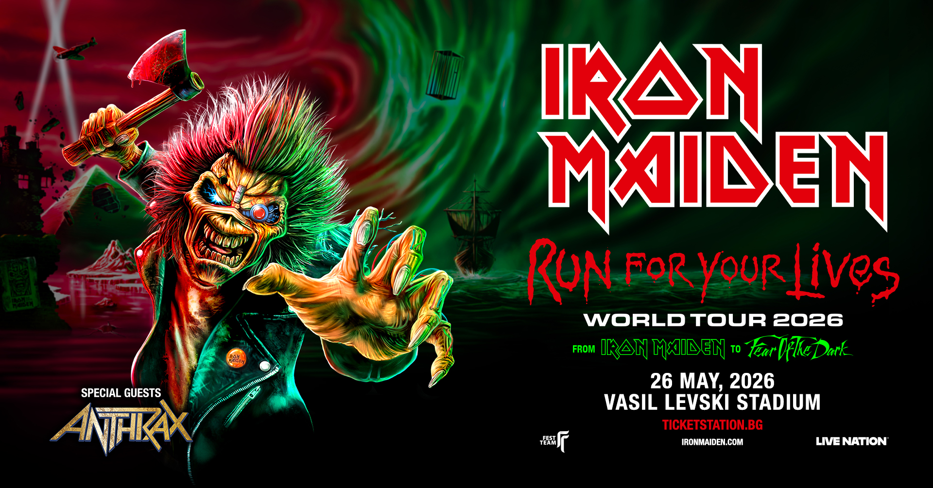 Türk’e Kürd’e Laz’a Heavy Metal Yasaklanırsa ROCK SERMAYESİ BULGAR’A AKAR: 26 Mayıs’ta SOFYA’DAYIZ!