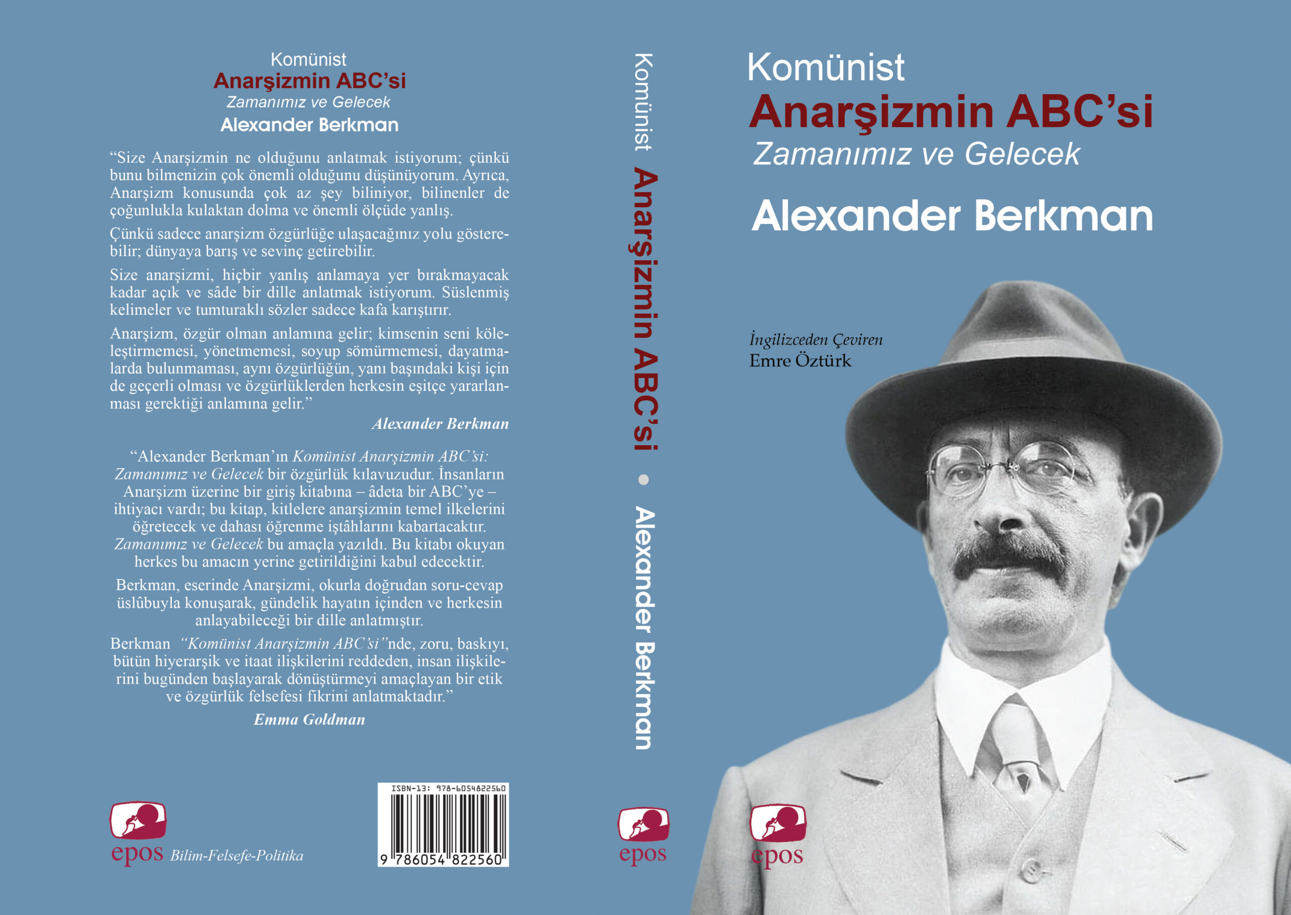 HEAVY METAL VE PUNK KARŞI KÜLTÜRÜN İSYANKAR RUHUNA EŞLİK EDEN KLASİK – ALEKSANDER BERKMAN’IN KOMÜNİST ANARŞİZM’İ İLK KEZ TÜRKÇEDE